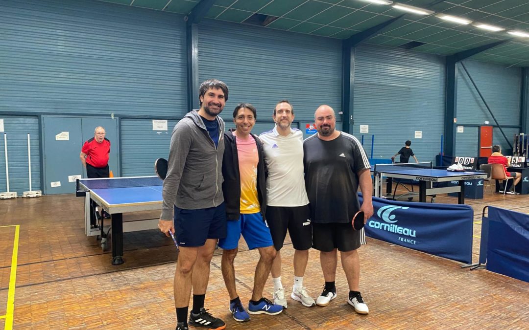 🏓 Championnat par équipes – 3ᵉ journée : belle victoire de Colomiers face à l’ASPTT ! 💪